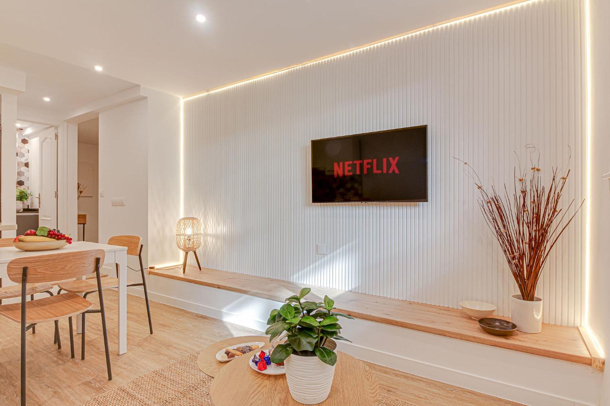 Diseno A Coruna Con Garaje Gratis By Theblueapartments Com Luaran gambar