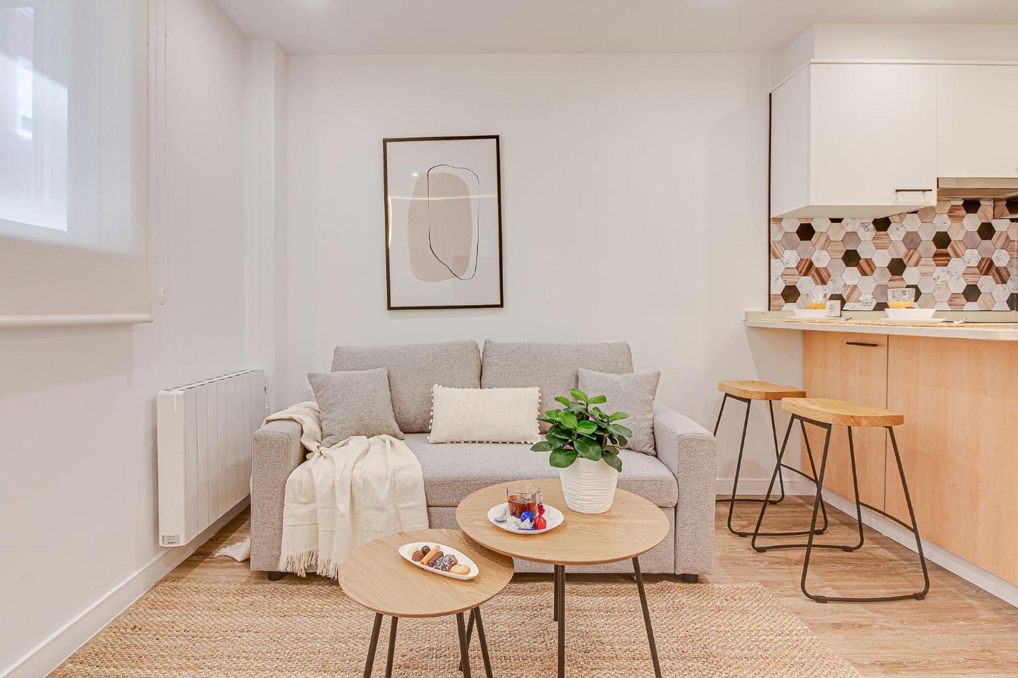 Diseno A Coruna Con Garaje Gratis By Theblueapartments Com Luaran gambar