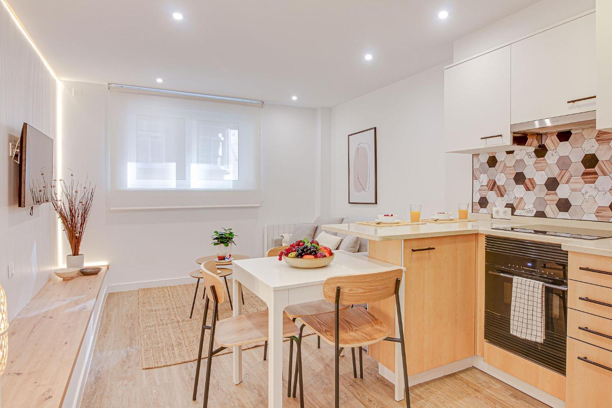Diseno A Coruna Con Garaje Gratis By Theblueapartments Com Luaran gambar