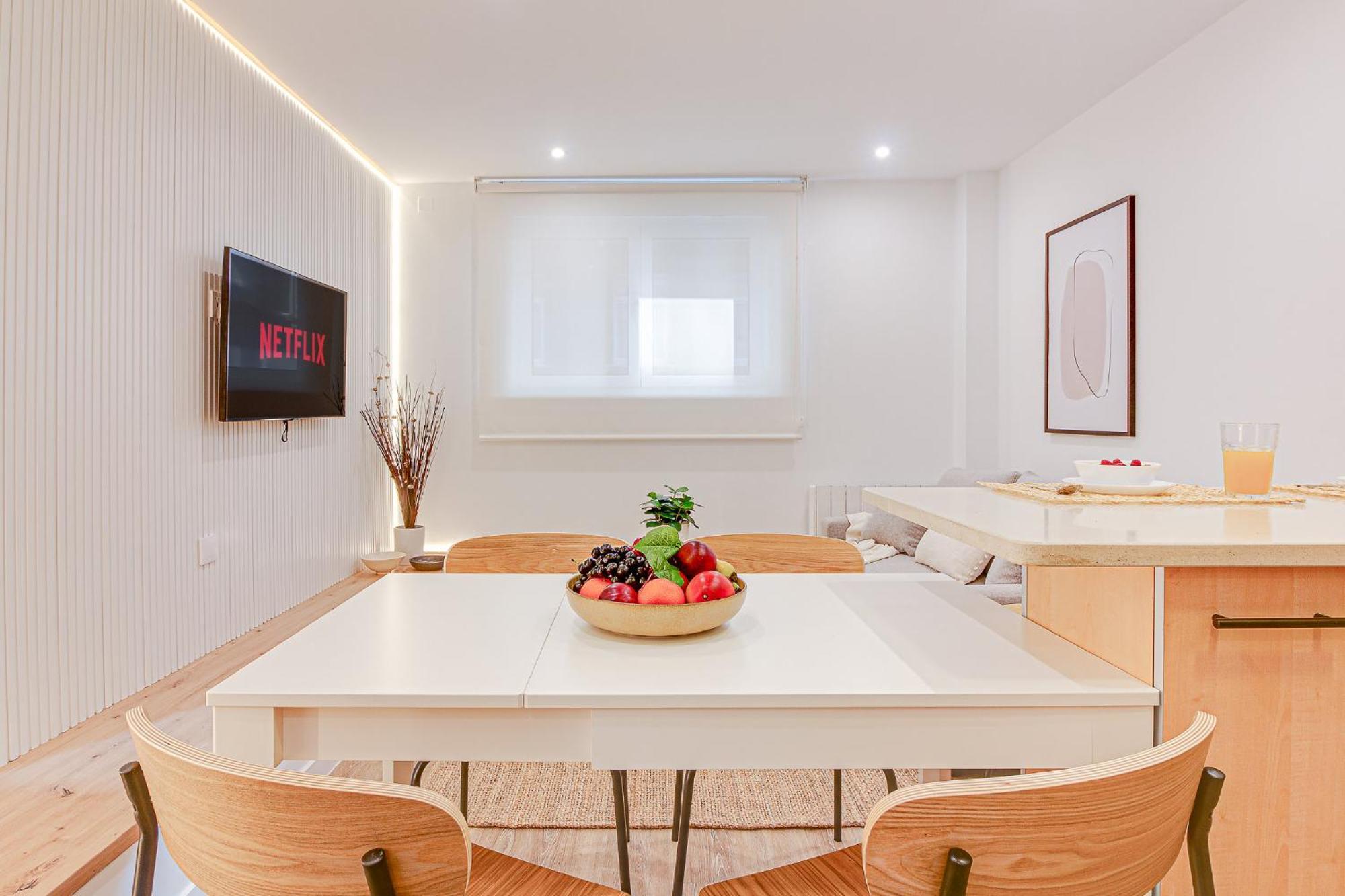 Diseno A Coruna Con Garaje Gratis By Theblueapartments Com Luaran gambar
